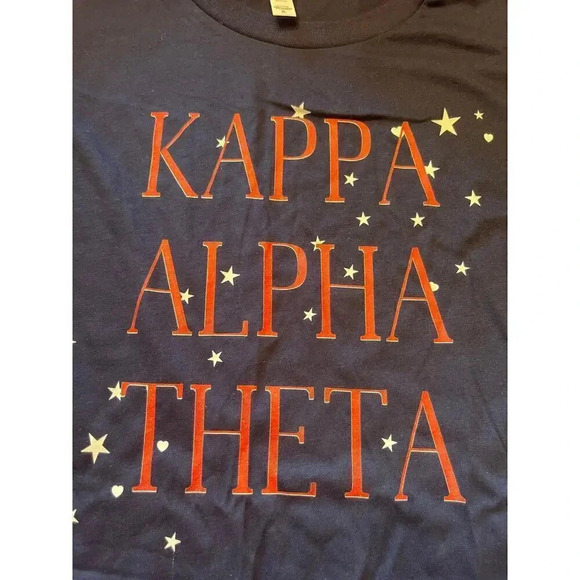 KAPPA ALPHA THETA shirt size XL NEW - Picture 2 of 3